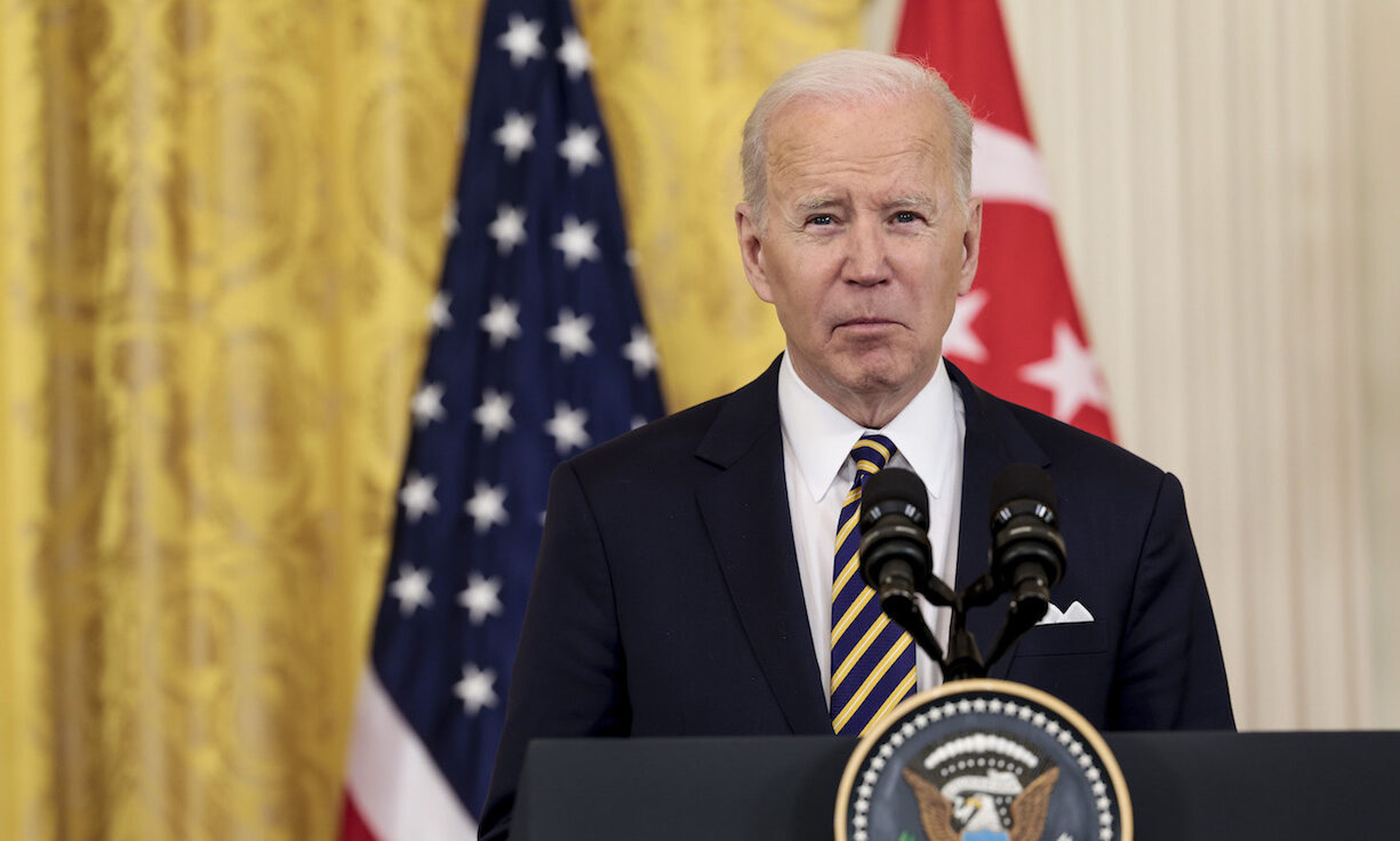 Today’s columnist, Sam Curry of Cybereason, believes that the new cyber incident reporting law signed earlier this month by President Biden was an important step in ensuring the continuity of the nation’s critical infrastructure. (Photo by Anna Moneymaker/Getty Images)