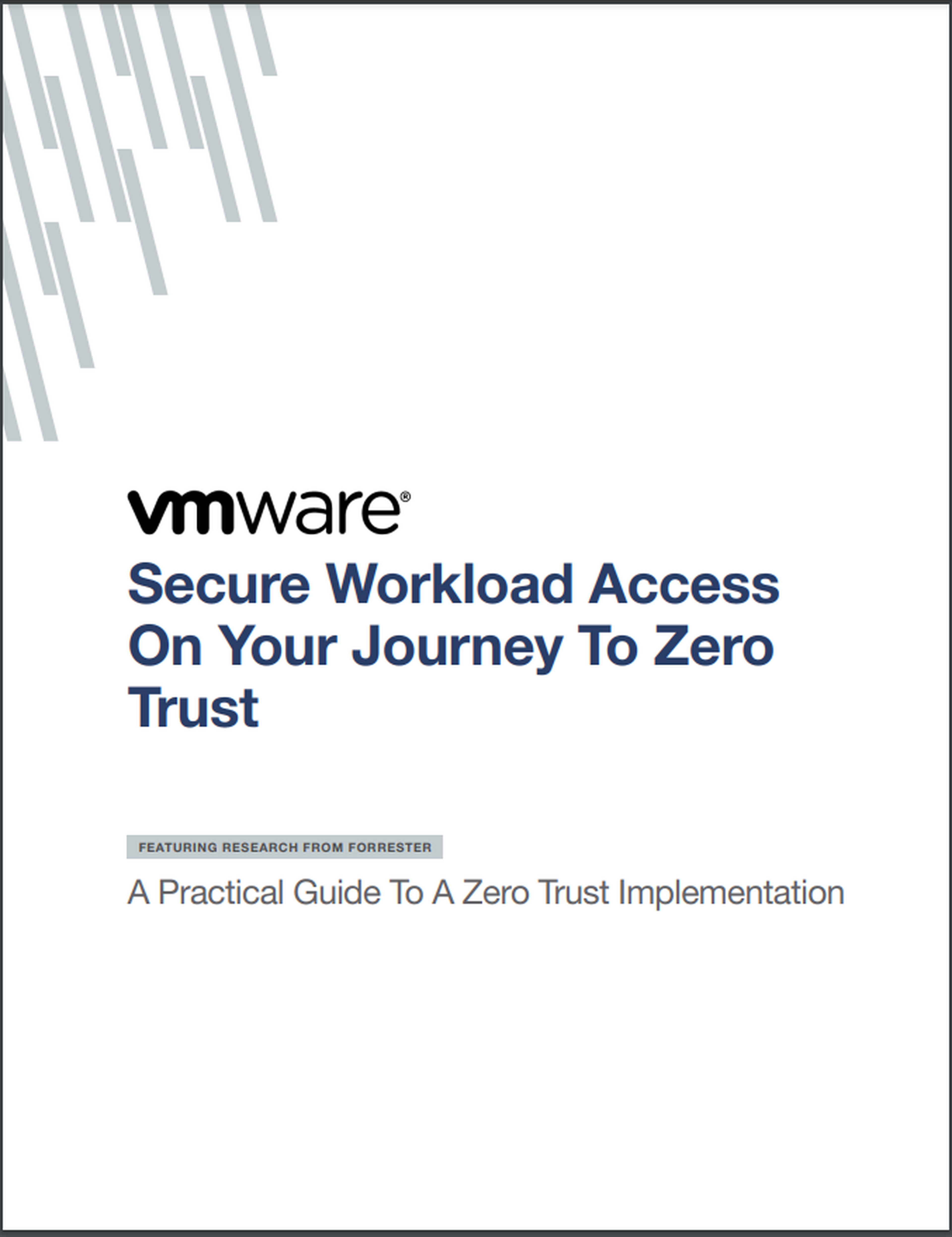Secure Workload Access On Your Journey To Zero Trust