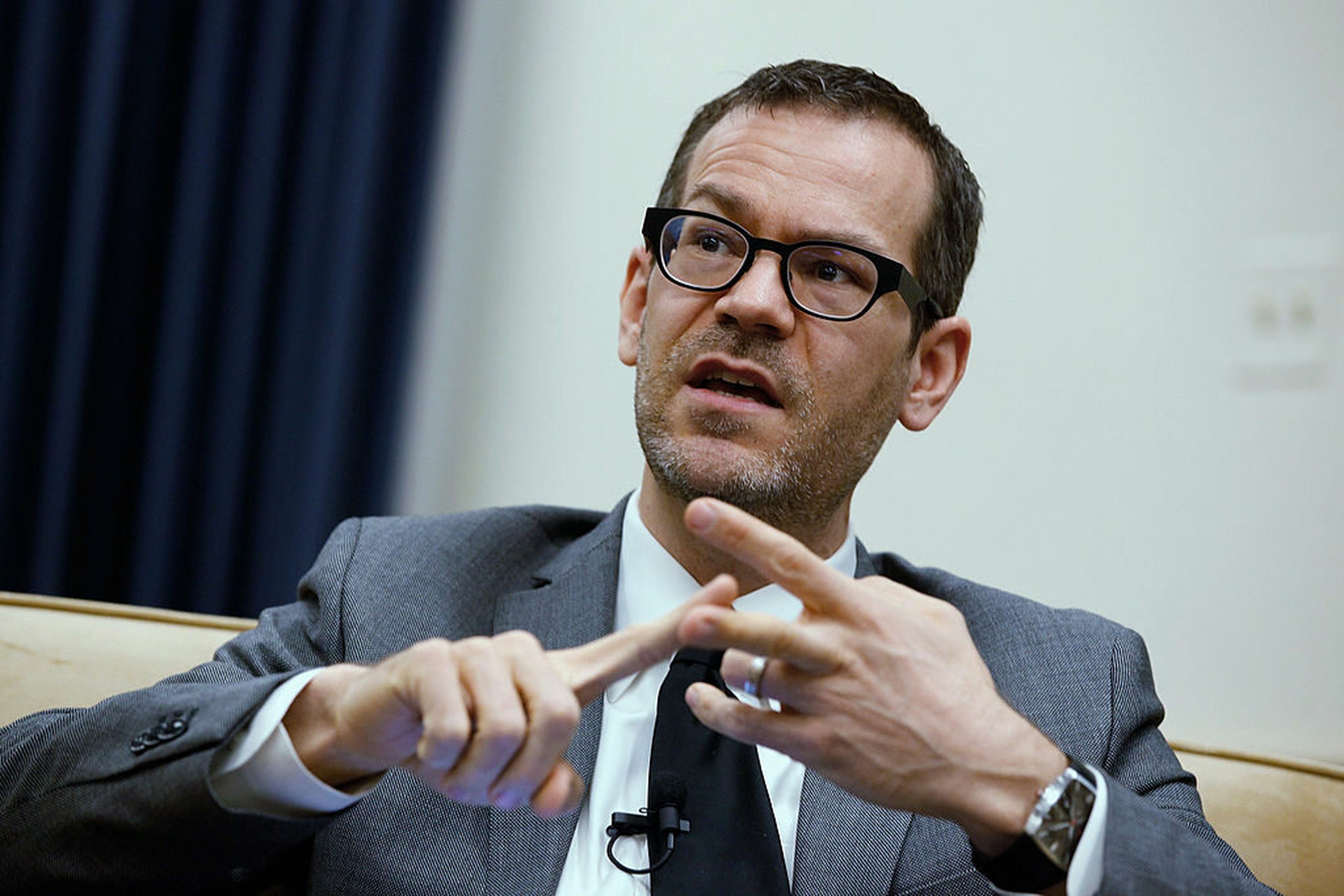 Current Undersecretary of Defense for Policy Colin Kahl participates in a 2012 panel discussion about Iran&#8217;s nuclear program. Congress is pressing for more clarity around the roles and responsibilities of different cyber officials.(Photo by Chip Somodevilla/Getty Images)