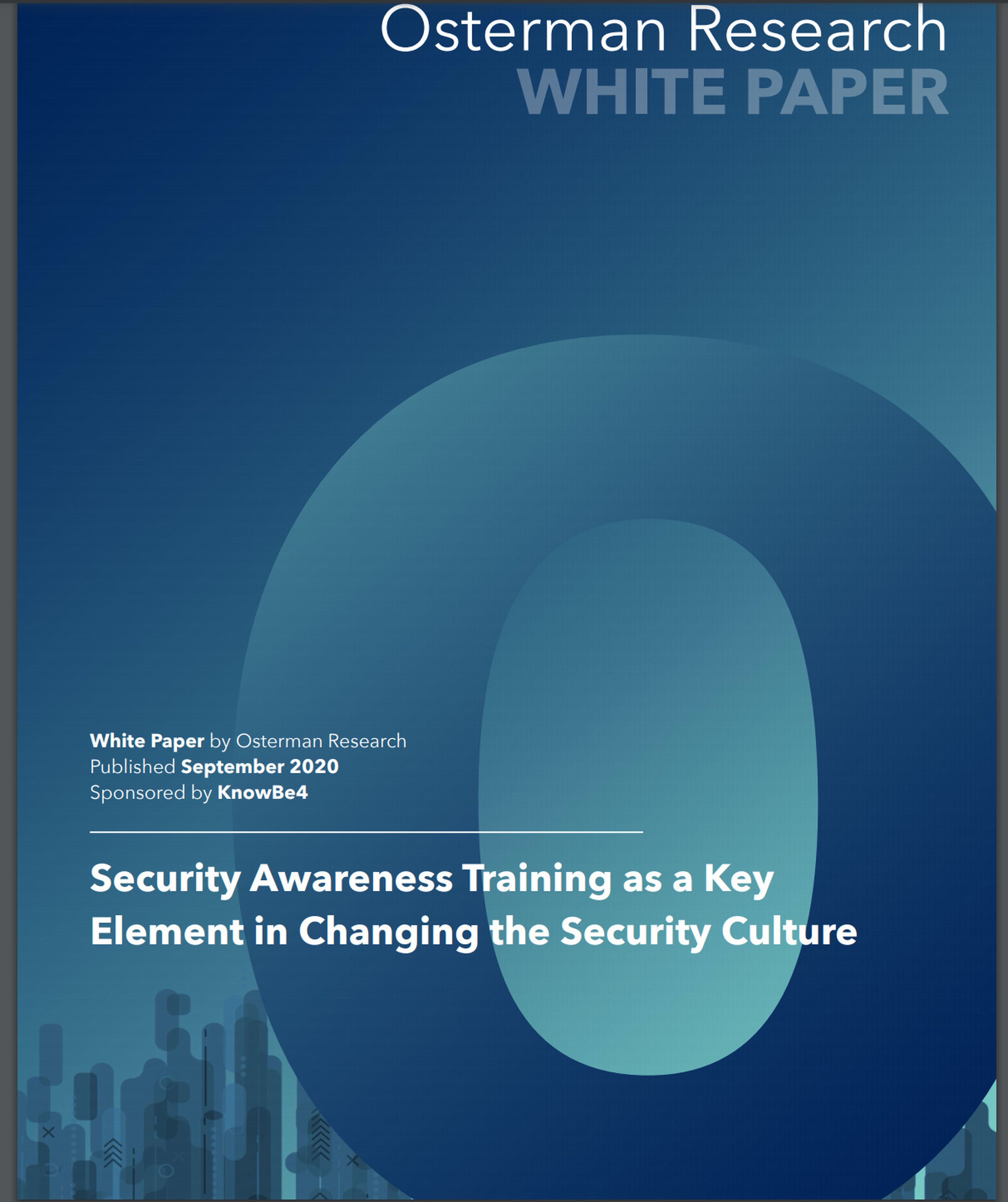 Security Awareness Training as a Key Element in Changing the Security Culture