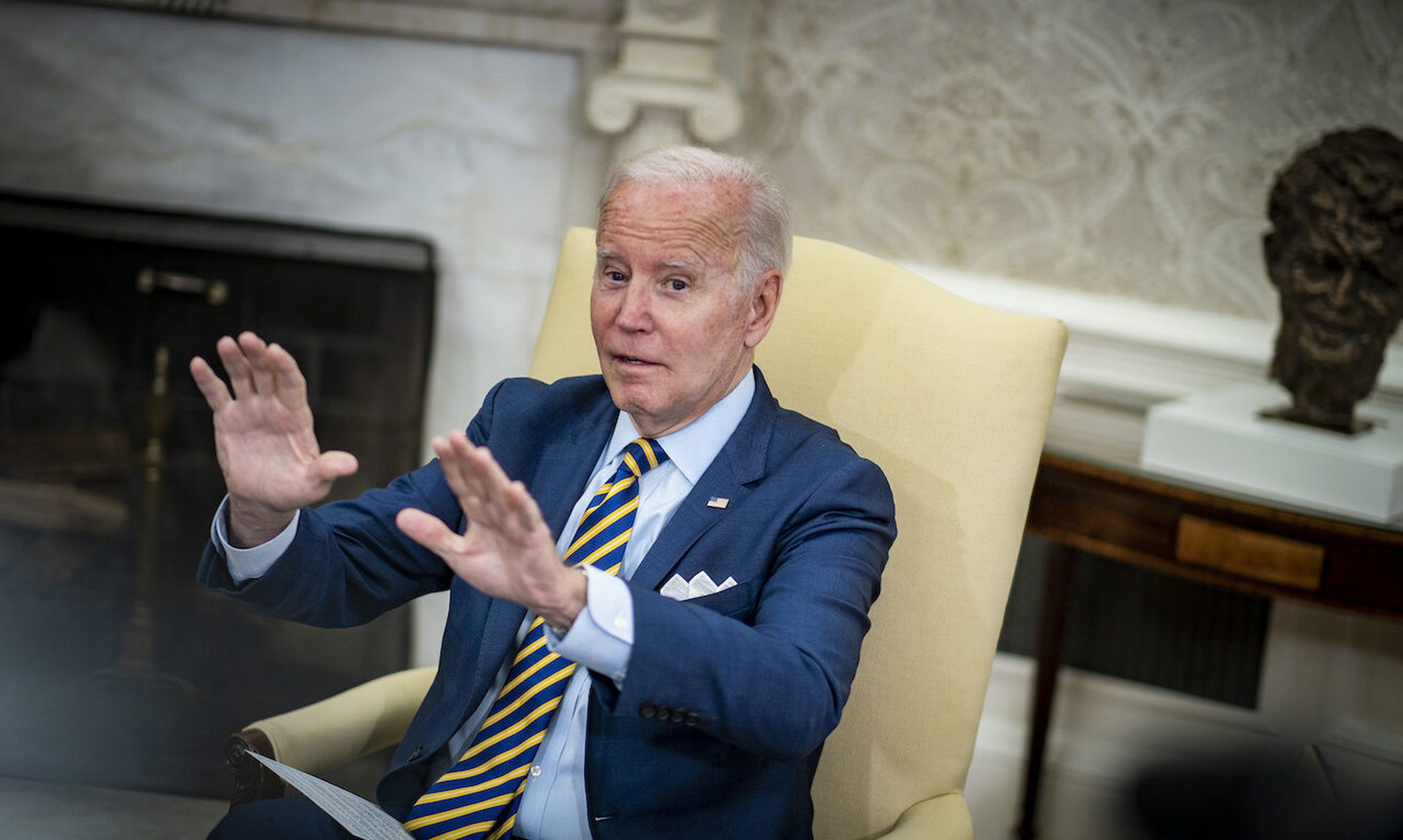 Today’s columnist, Stephen Kovac of Zscaler, offers four ways the industry can embrace the zero-trust goals set by the Biden administration and make our cloud apps more secure. (Photo by Pete Marovich-Pool/Getty Images)