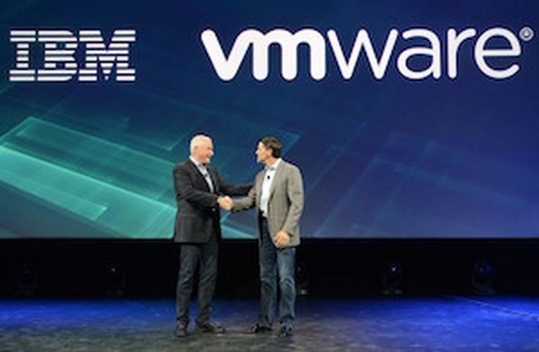 IBM &#038; VMware during happier times in Feb. 2016.