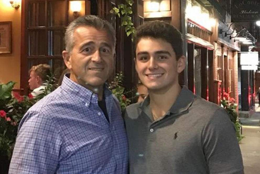 Len and son Brandon DiCostanzo